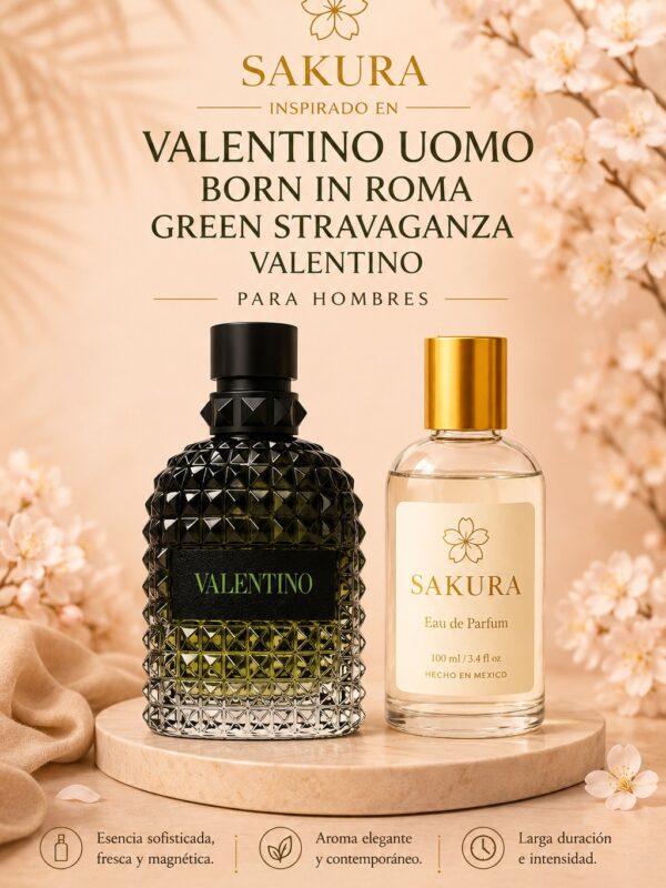 Uomo Born in Roma Green Stravaganza